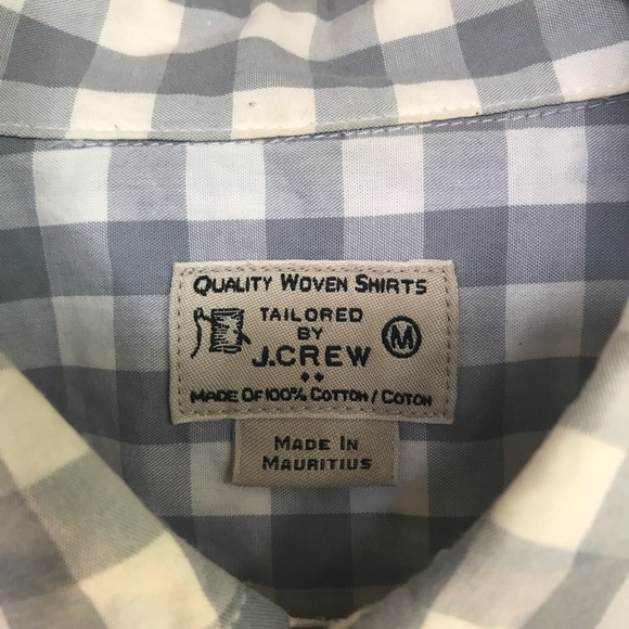 J. Crew gingham button-down shirt - USED - Picture 3 of 4